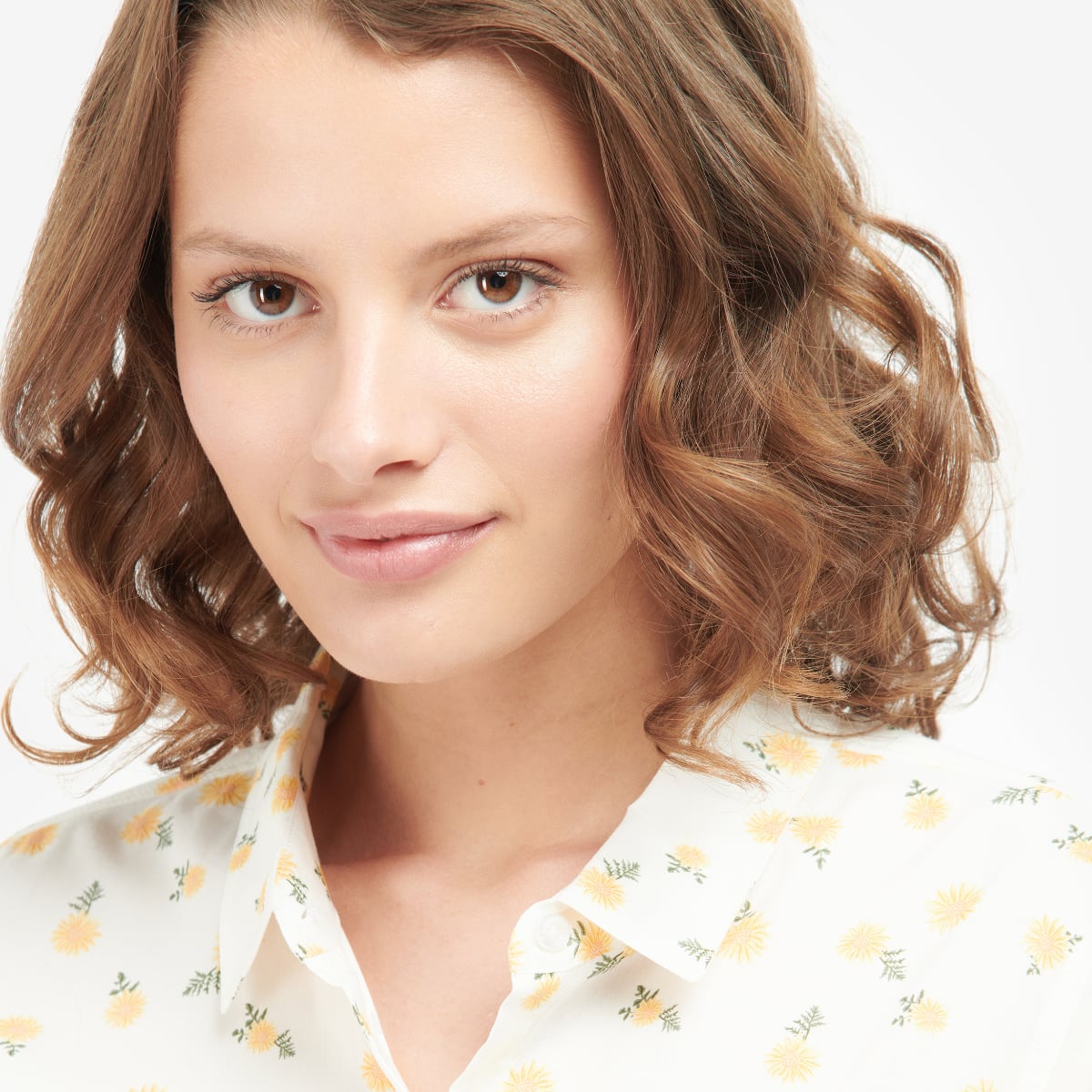 Barbour Safari Women's Top | Cloud / Sunflower Print