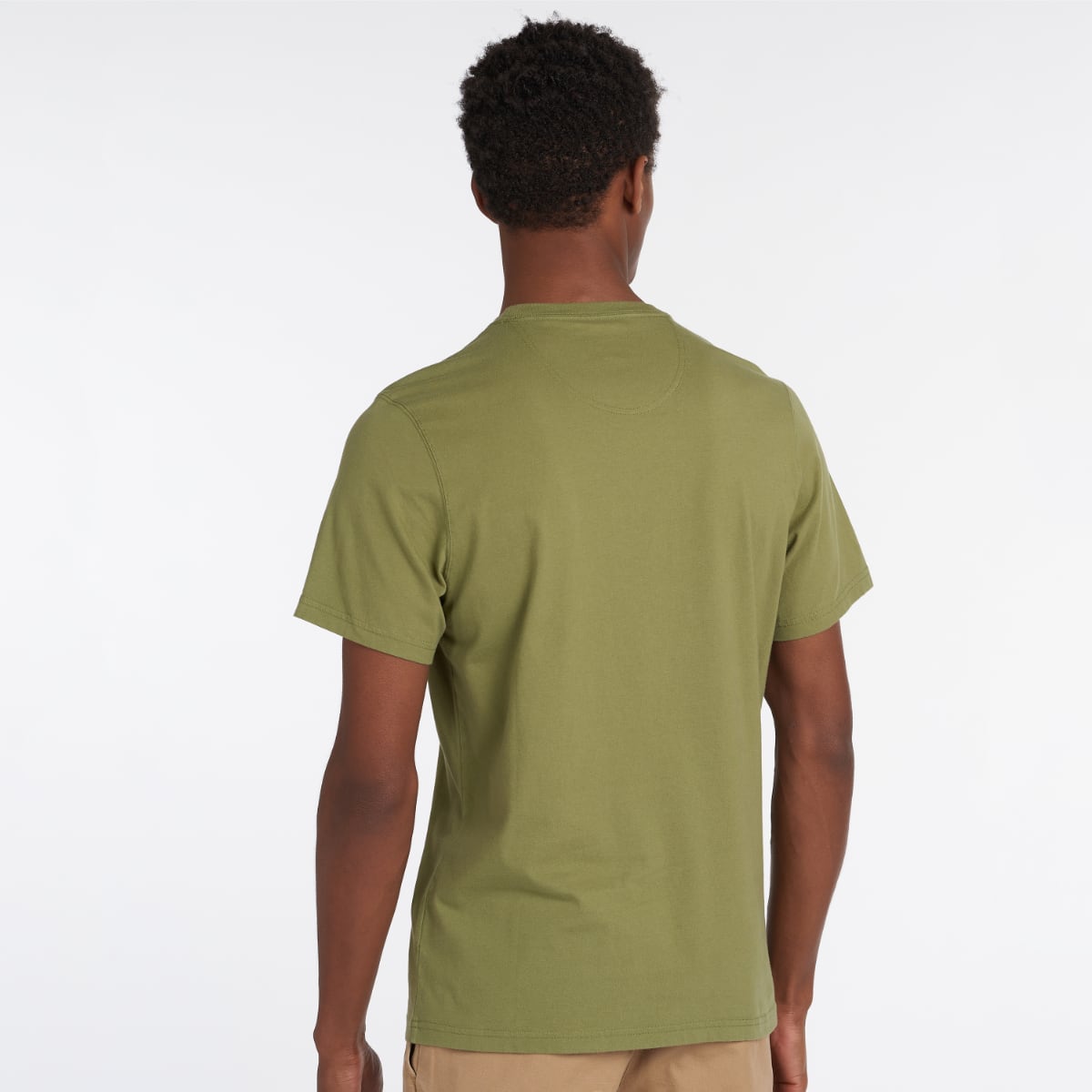 Barbour Men's Logo T-Shirt | Burnt Olive