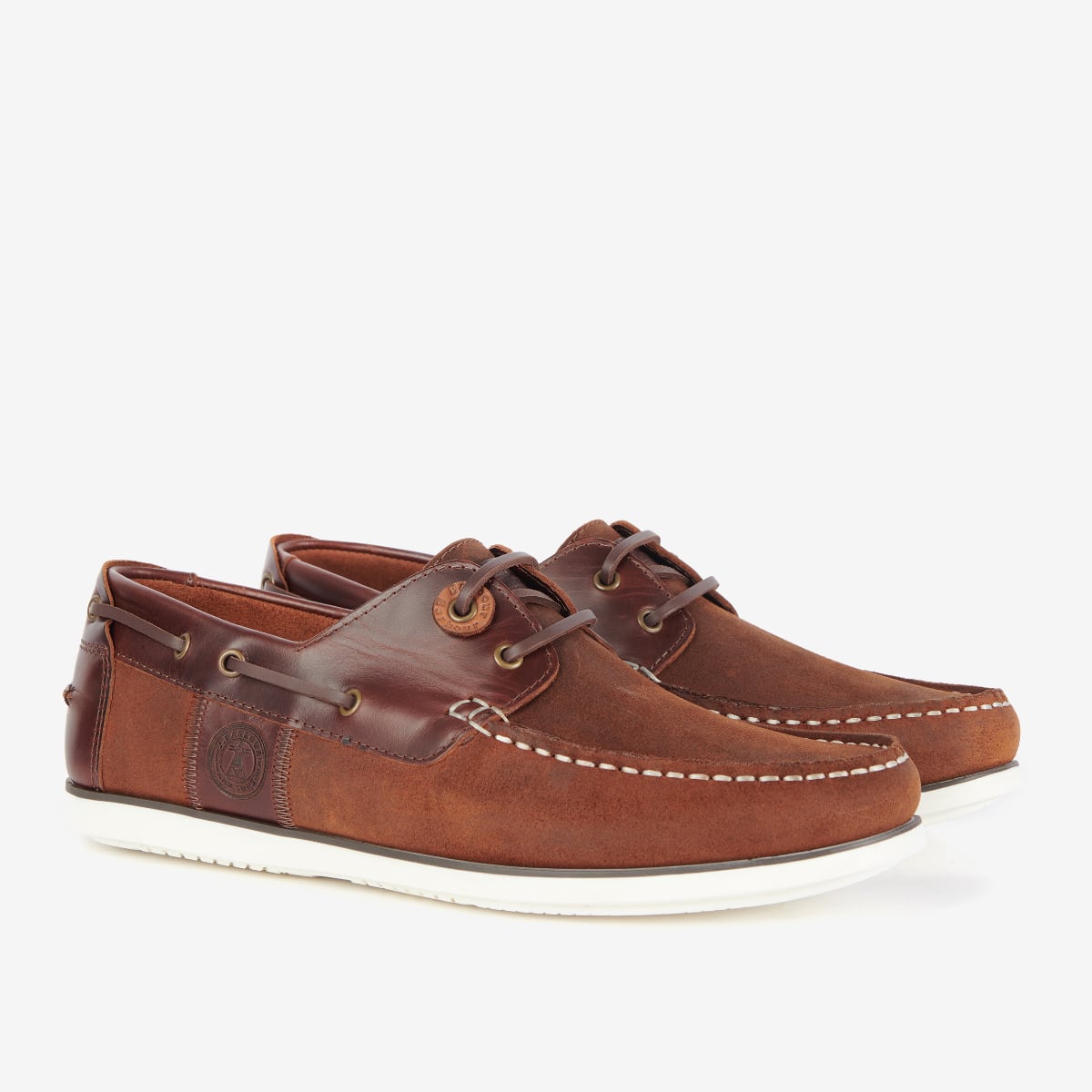 Barbour Wake Men's Boat Shoe | Beige