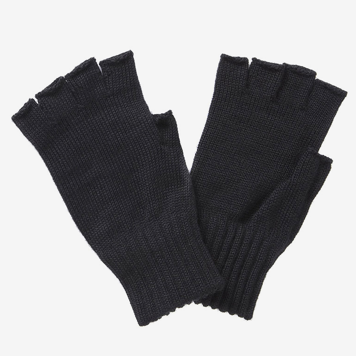 Barbour Fingerless Gloves | Black