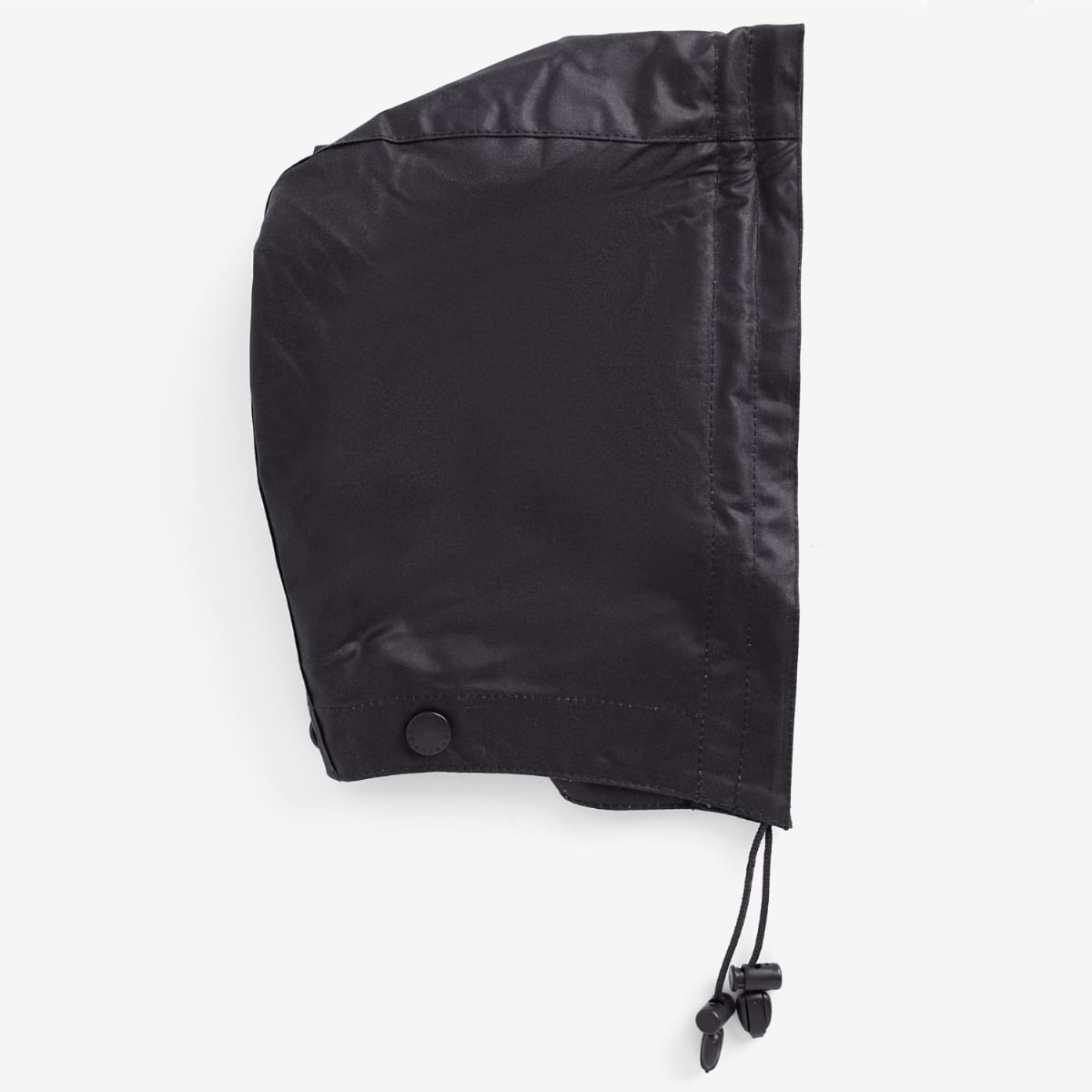 Barbour Waxed Cotton Plain Hood | Black