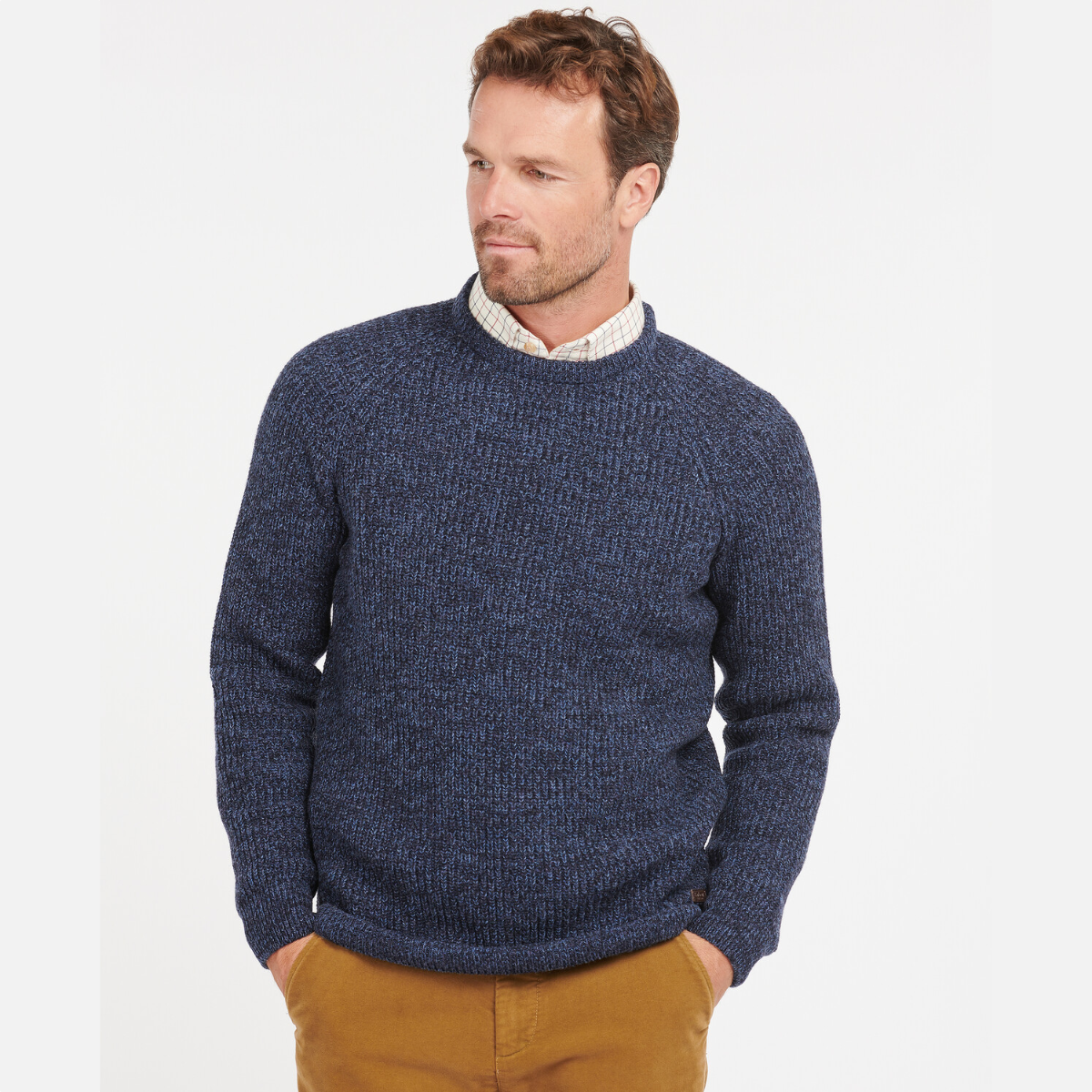 Barbour Horseford Crew Neck Sweater | Navy