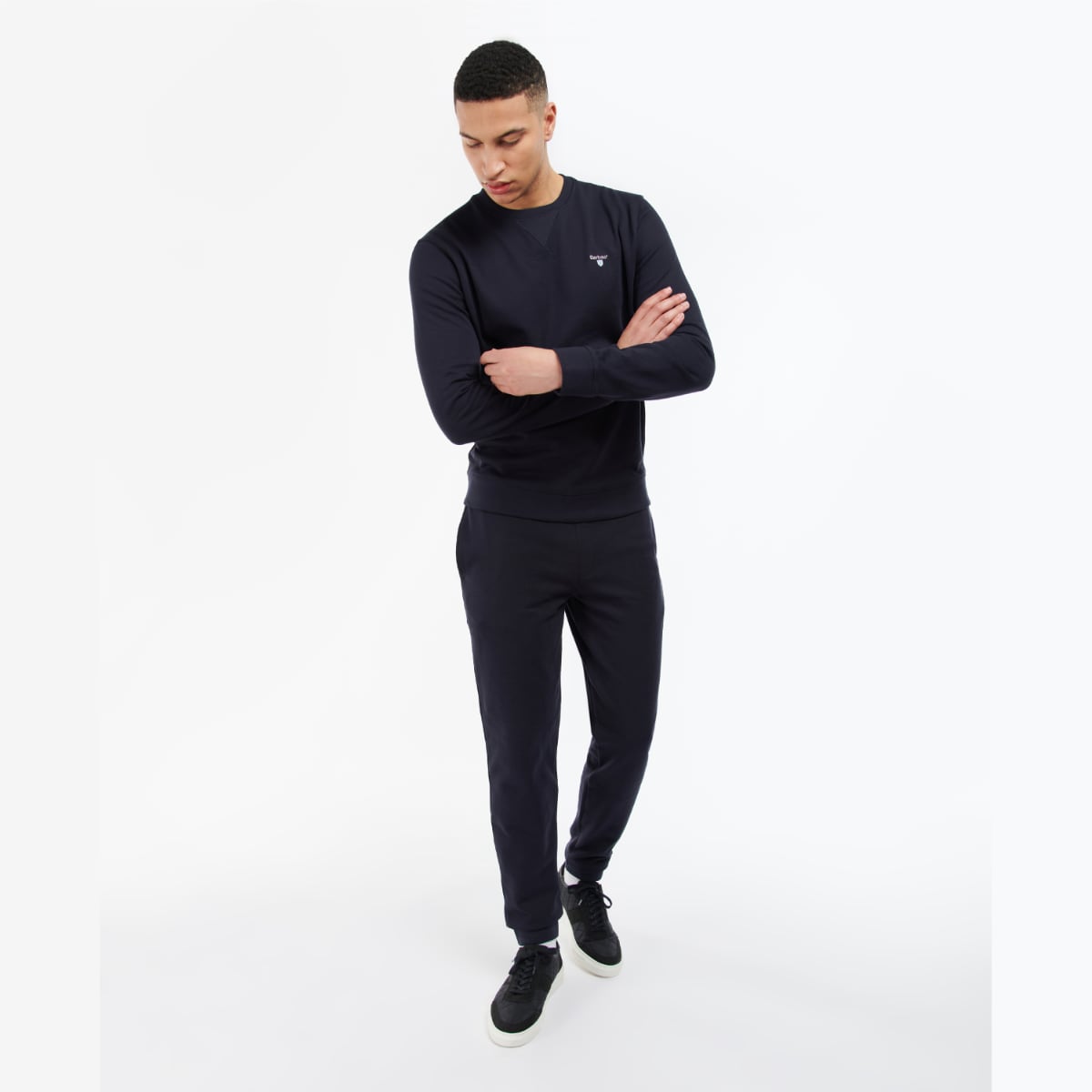 Barbour Ridsdale Men's Crew | Navy