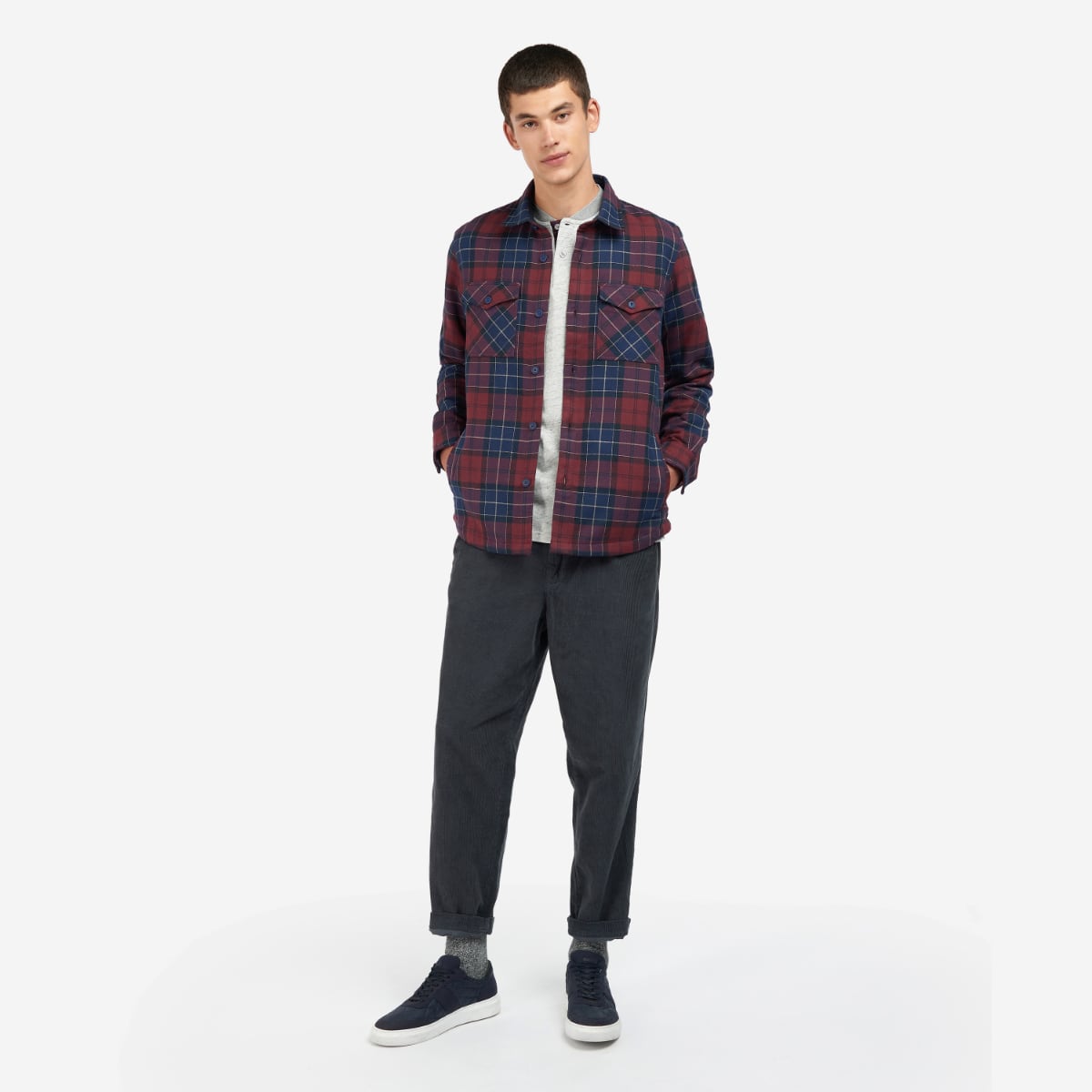 Barbour Cannich Men's Overshirt | Cordovan Tartan