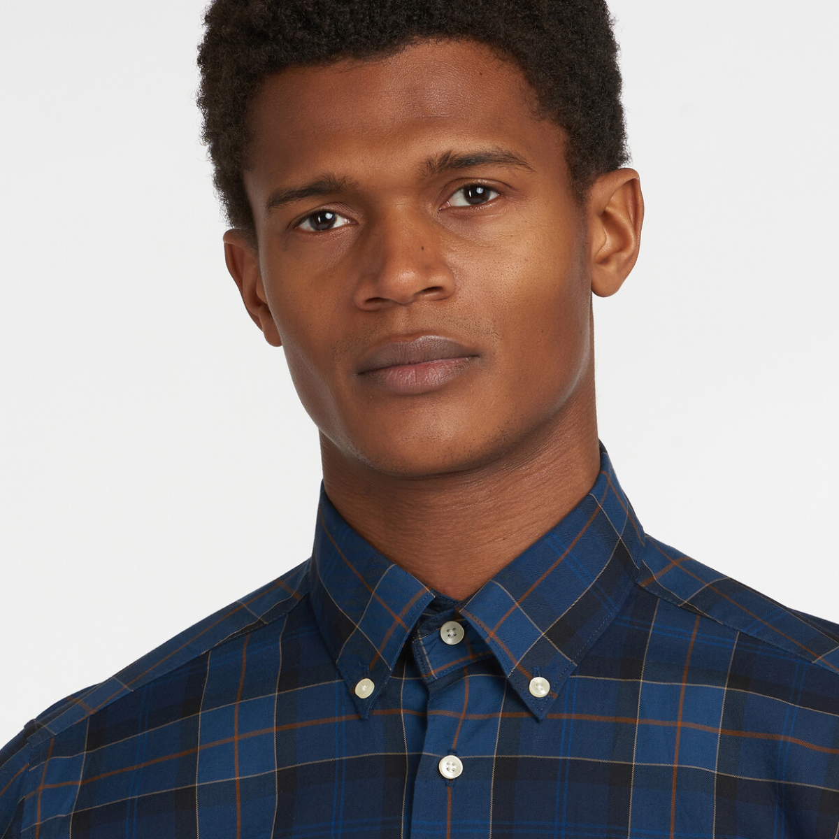 Barbour Wetheram Tailored Fit Men's Shirt | Midnight Tartan