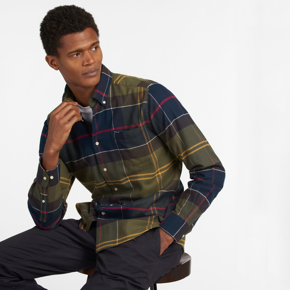 Barbour Edderton Tailored Fit Men's Shirt | Classic Tartan