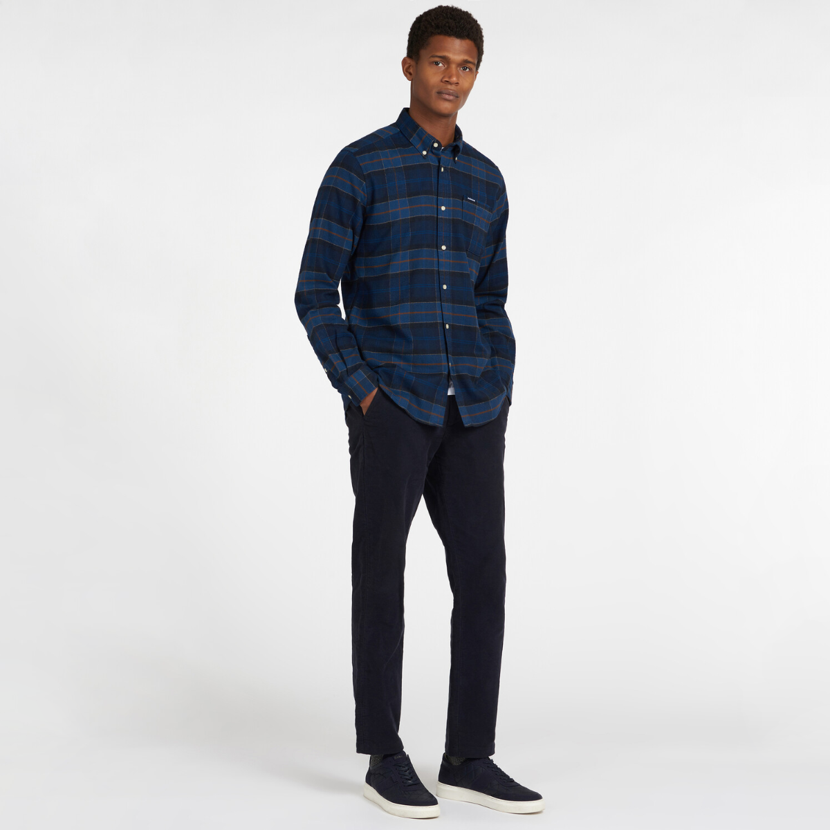 Barbour Kyeloch Tailored Fit Men's Shirt | Midnight Tartan