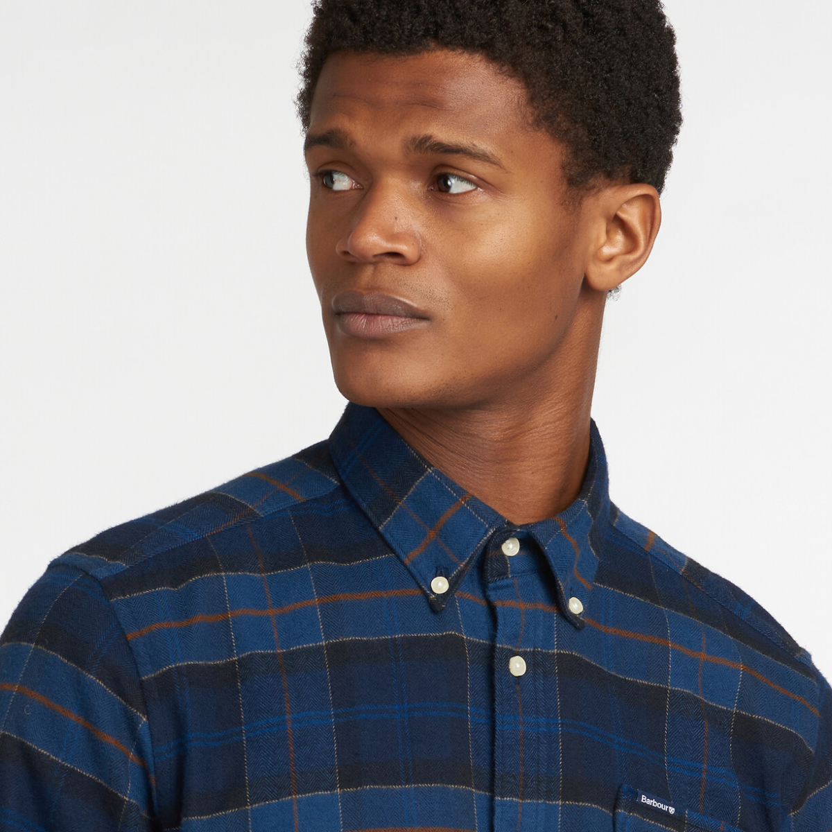 Barbour Kyeloch Tailored Fit Men's Shirt | Midnight Tartan