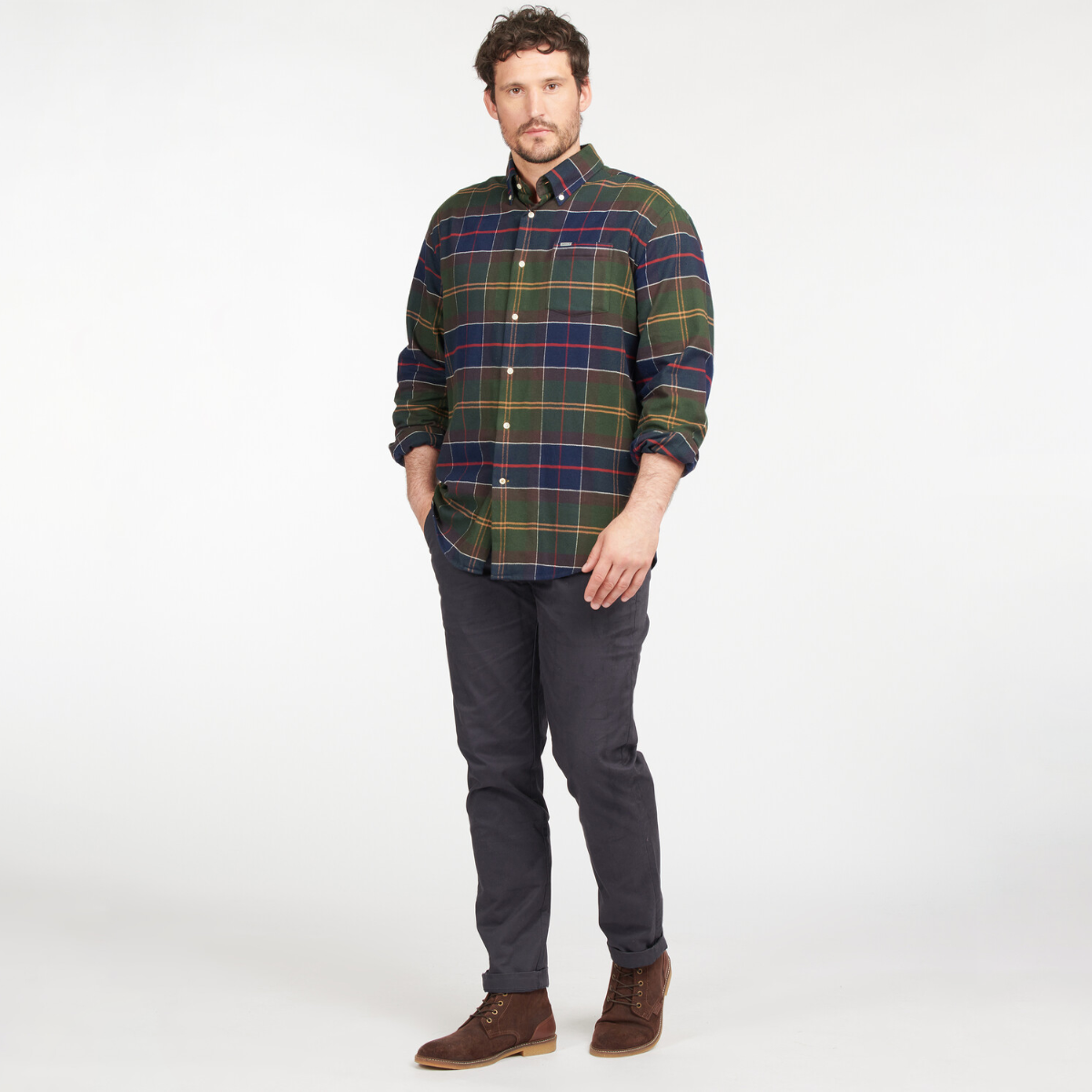 Barbour Hogside Regular Fit Men's Shirt | Classic Tartan