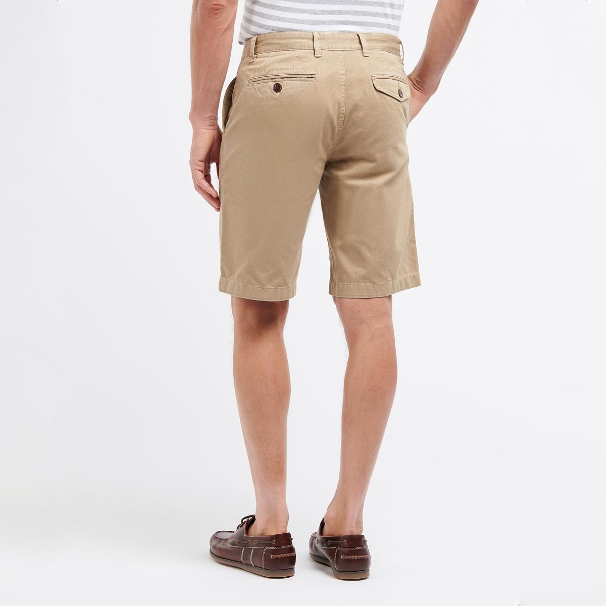 Barbour Neuston Twill Men's Shorts | Stone