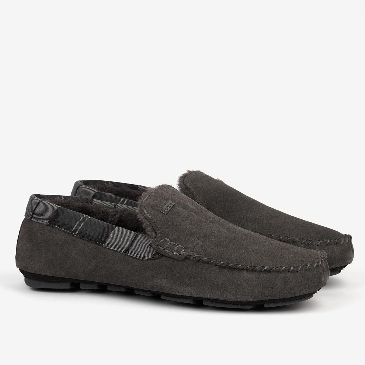 Barbour Monty Men's Slipper | Dark Grey