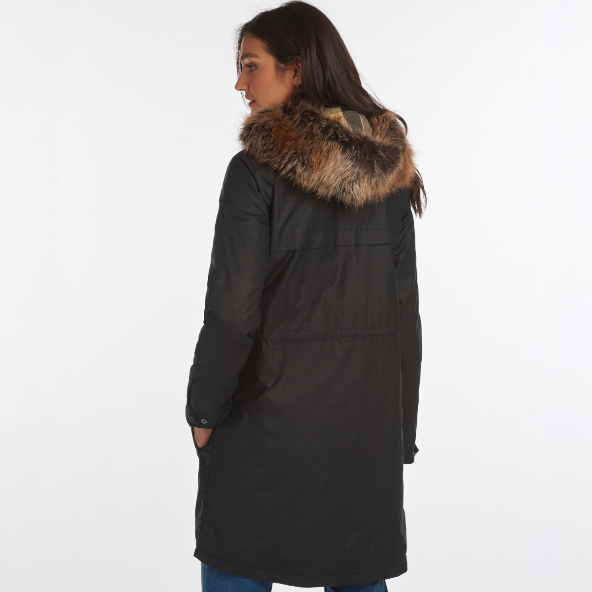 Barbour Mull Women's Waxed Jacket | Navy