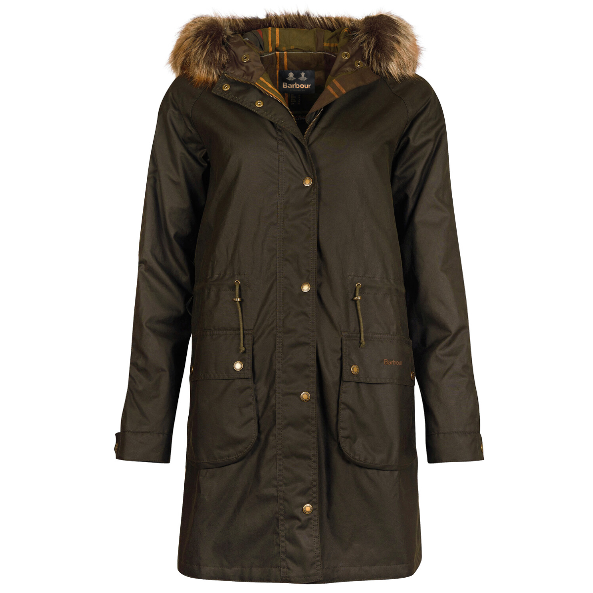 Barbour Mull Women's Waxed Jacket | Olive