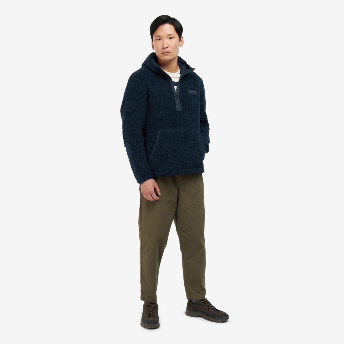 Barbour Nevis Fleece Men's Top | Navy