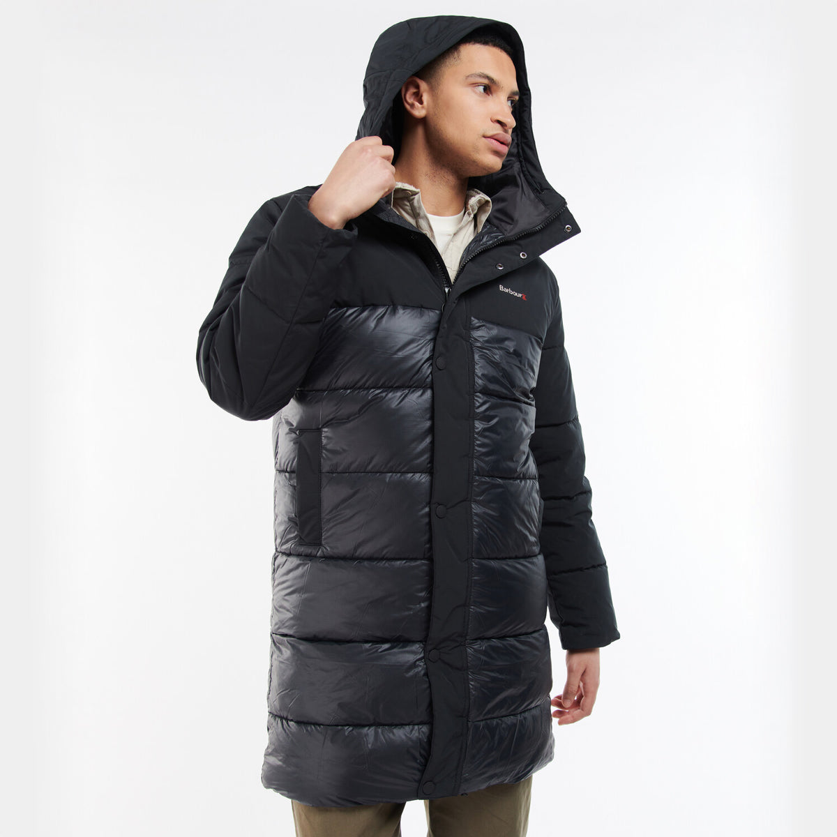 Barbour Newland Baffle Insulated Men's Jacket | Black