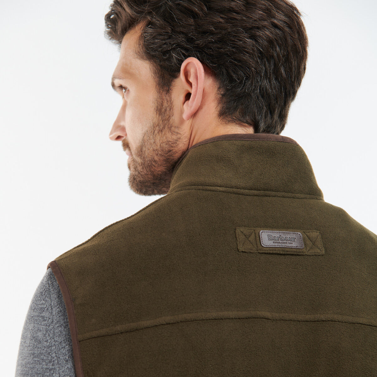 Barbour Oakmoor Fleece Men's Gilet | Olive