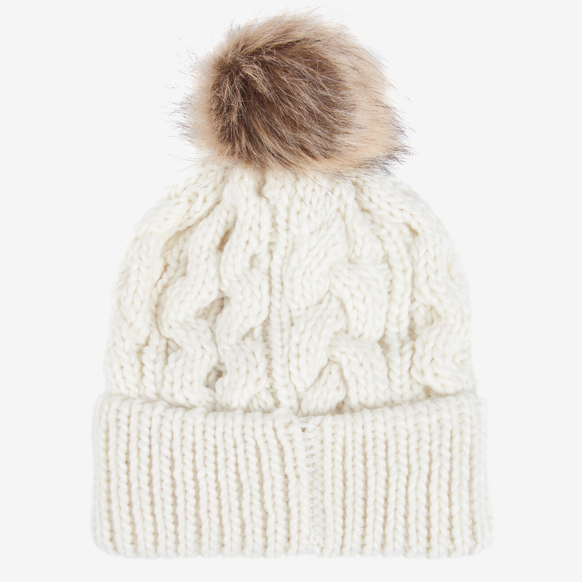 Barbour Penshaw Cable Beanie | Cloud