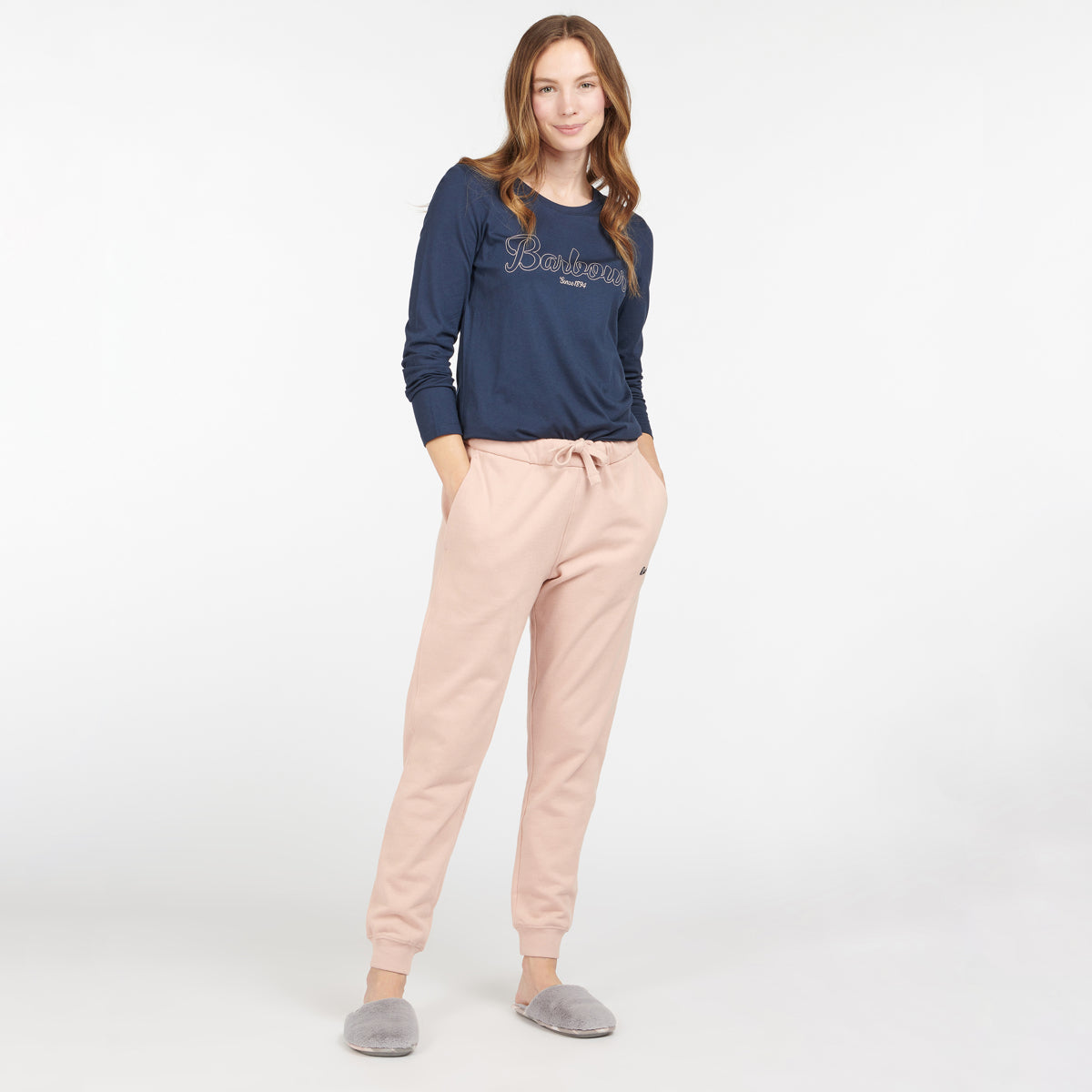 Barbour Rosie Women's Lounge Jogger | Rose Tan