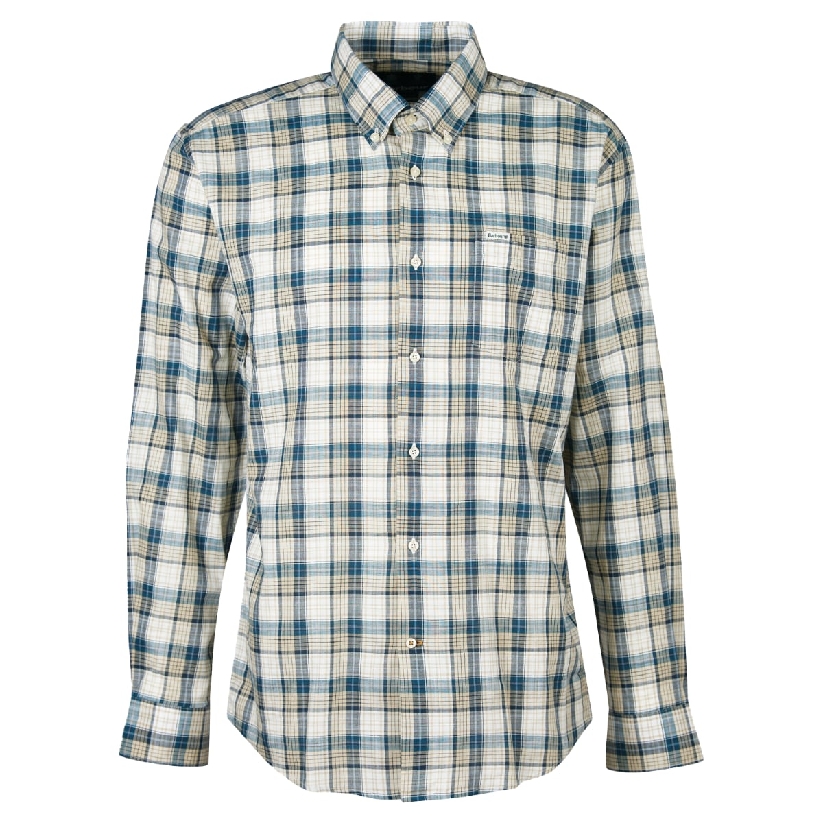 Barbour Sadle Regular Fit Men's Shirt | Stone