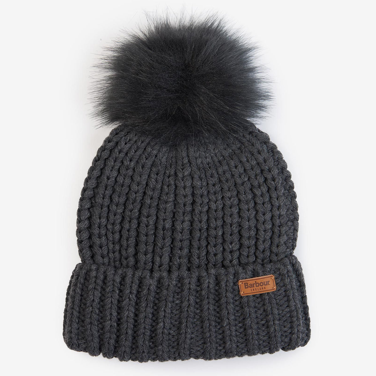 Barbour Saltburn Beanie | Charcoal