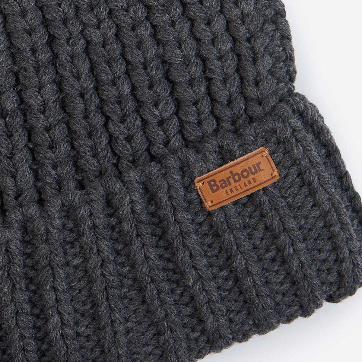 Barbour Saltburn Beanie | Charcoal