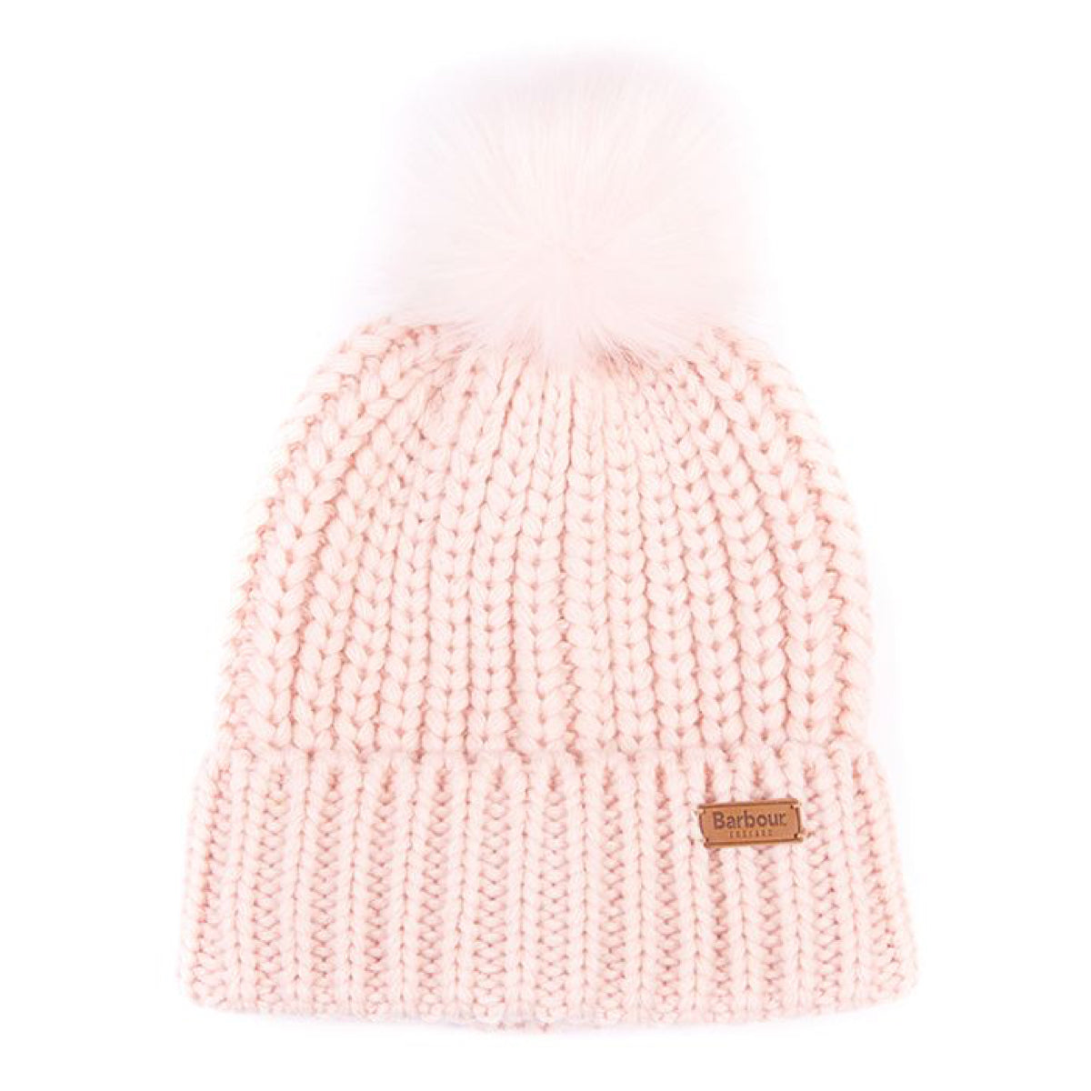 Barbour Saltburn Beanie & Scarf Set | Pink