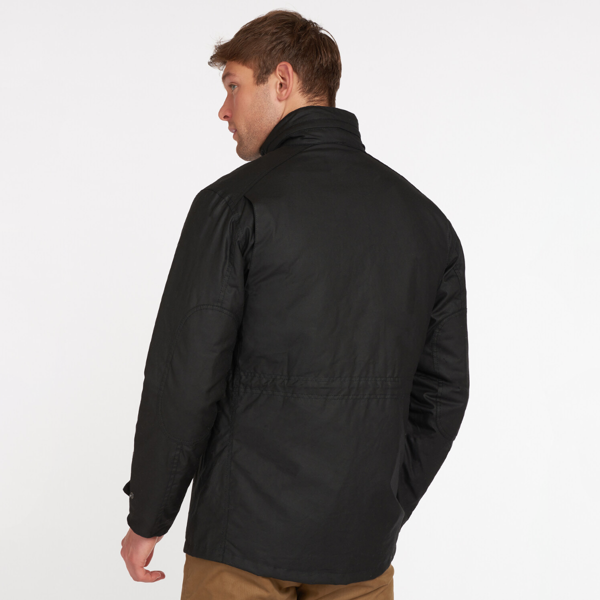 Barbour Sapper Men's Waxed Jacket (AW22) | Black