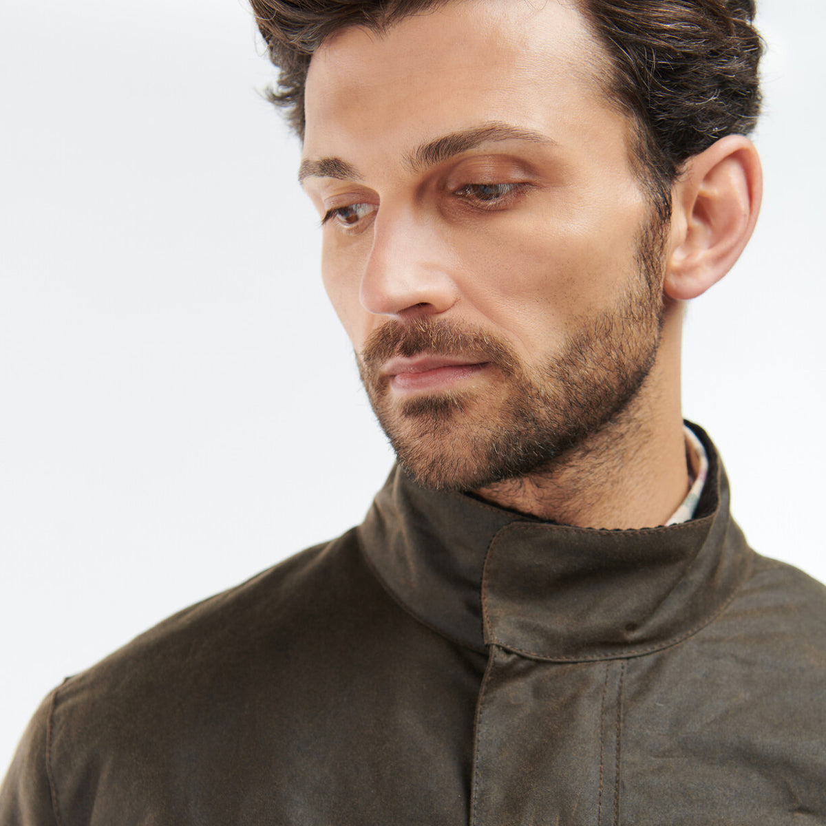 Barbour Sheldon Men's Waxed Jacket | Brown