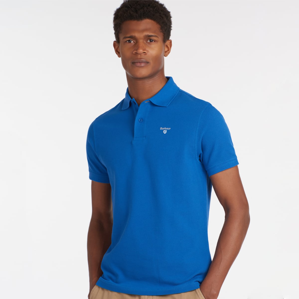 Barbour Men's Sports Polo Shirt | Sport Blue