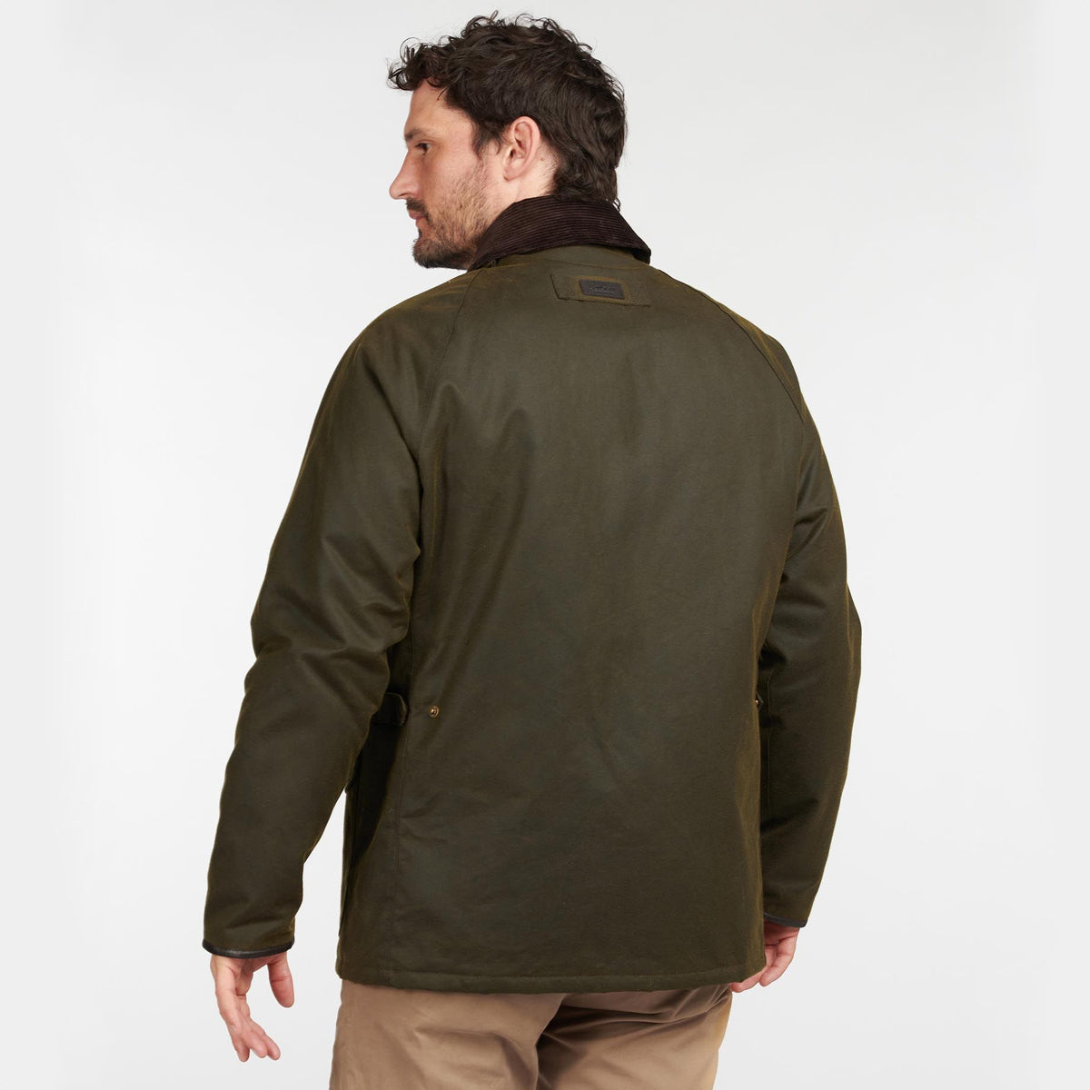 Barbour Stratford Men's Waxed Jacket | Olive