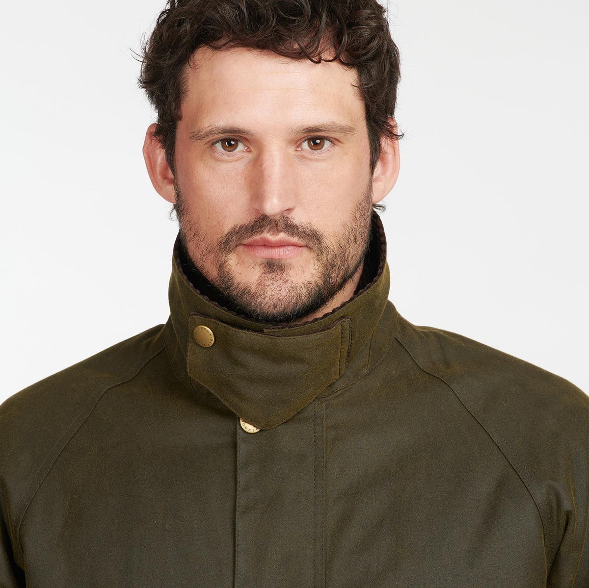 Barbour Stratford Men's Waxed Jacket | Olive