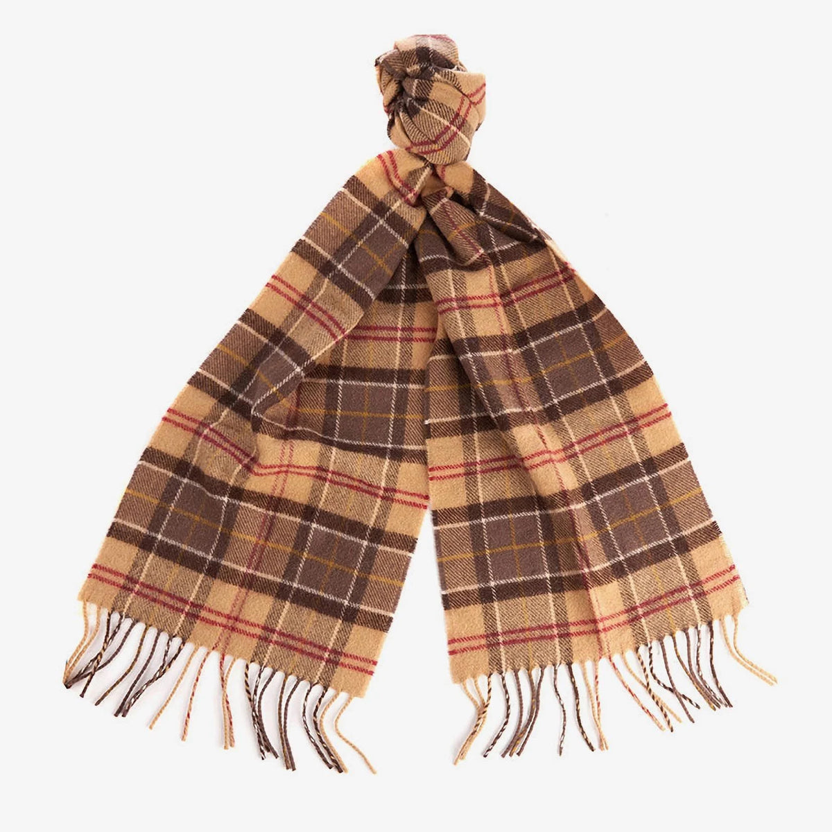 Barbour Tartan Lambswool Scarf | Muted