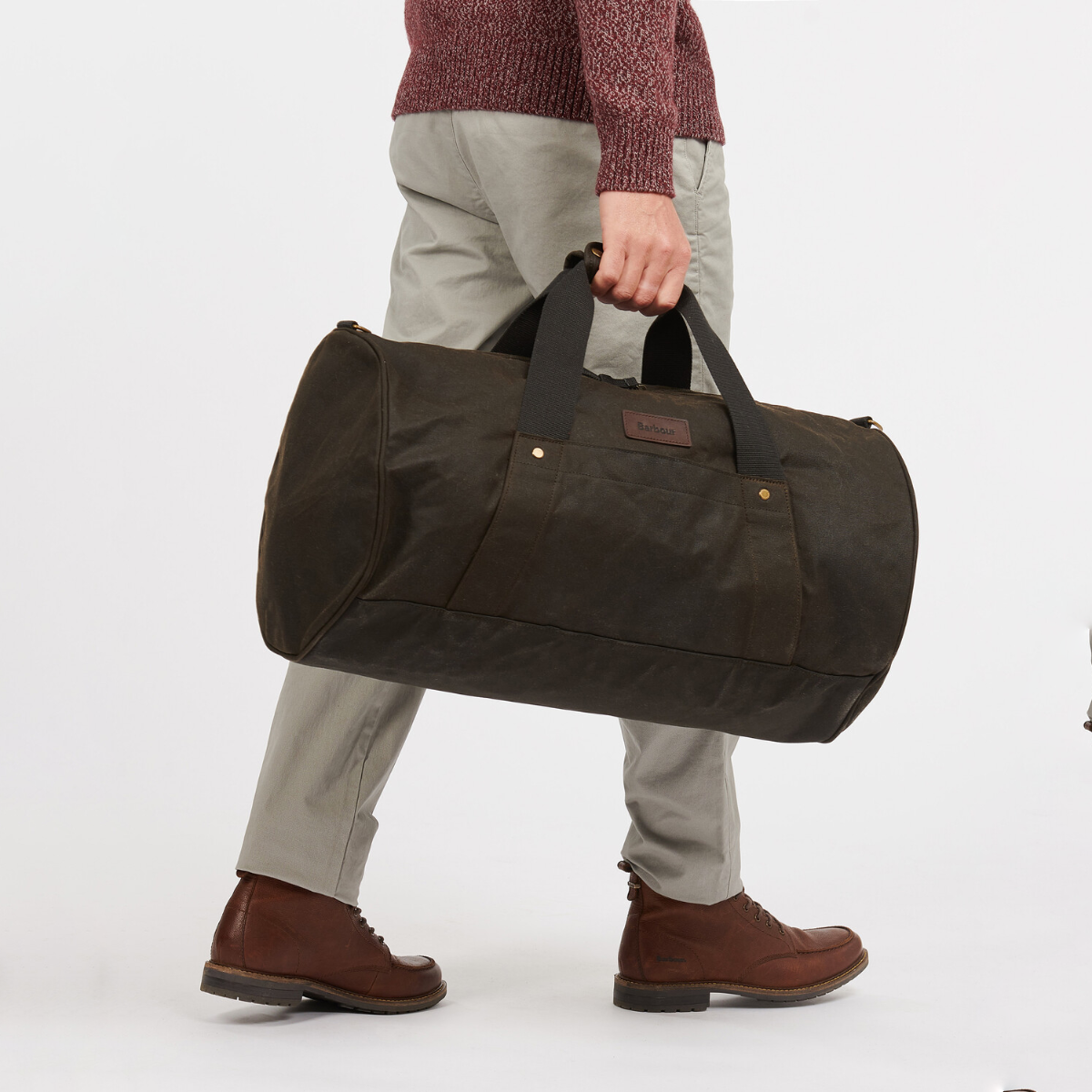 Barbour Explorer Wax Duffel | Olive