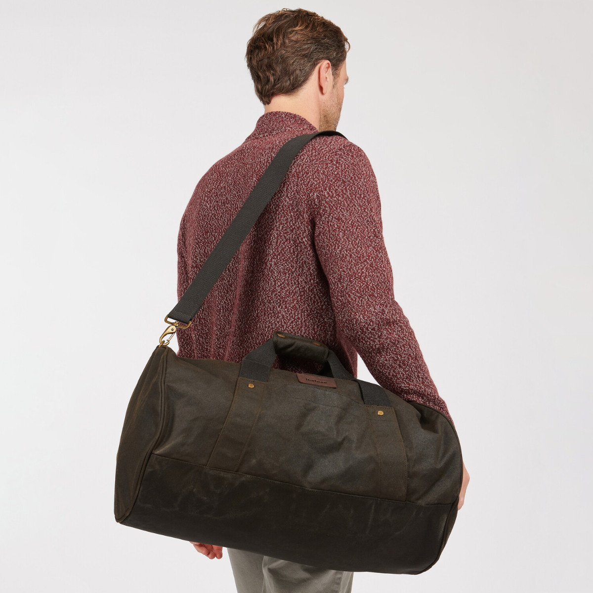 Barbour Explorer Wax Duffel | Olive