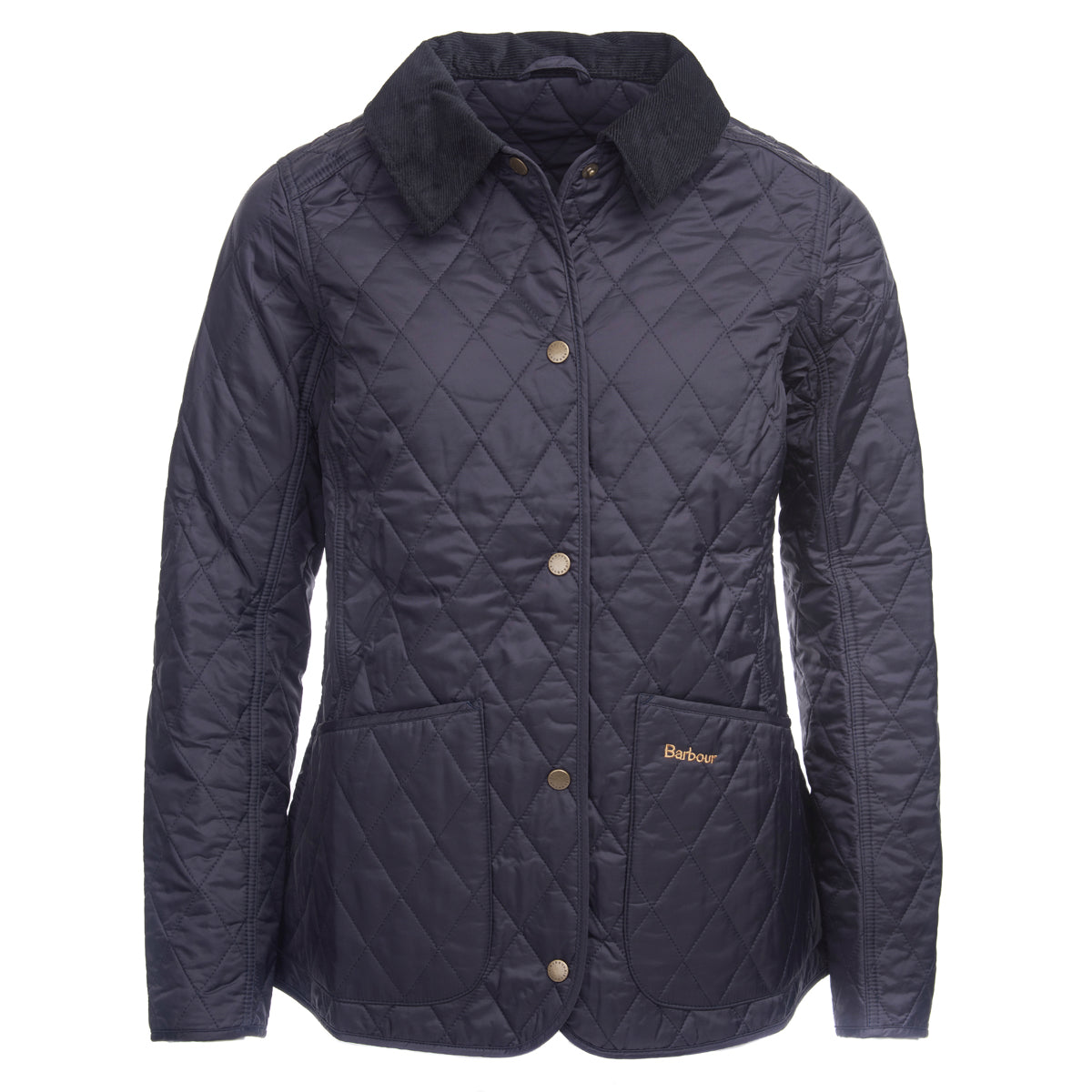 Flat view Barbour Annandale Women's Quilted Jacket in Navy