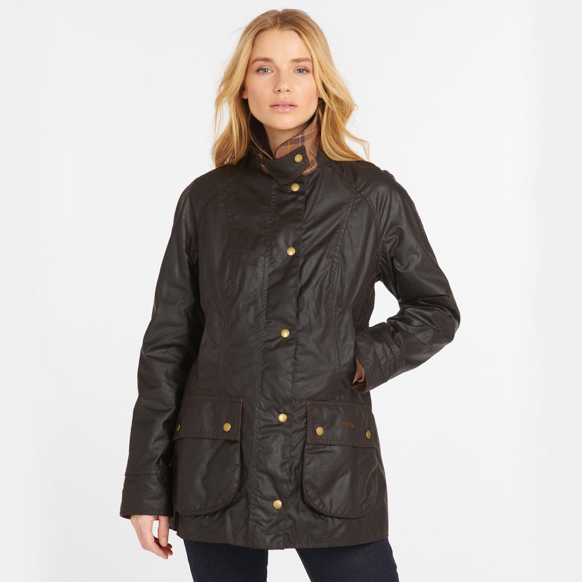 Barbour Beadnell Women's Waxed Jacket | Rustic