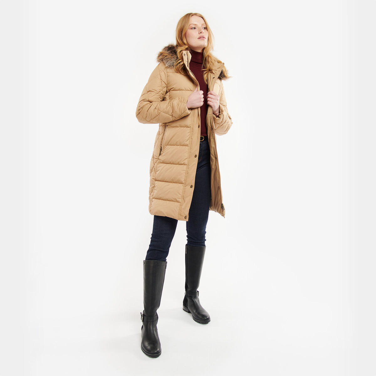 Barbour Daffodil Women's Quilted Jacket | Hessian