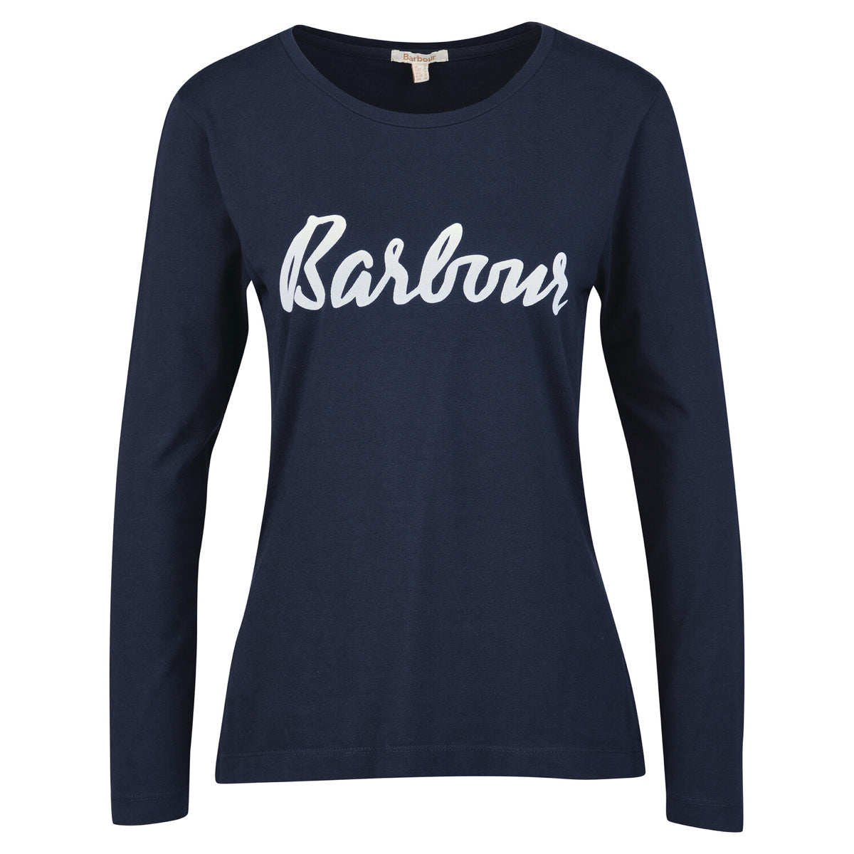 Barbour Otterburn Women's L/S Tee | Navy (White logo)