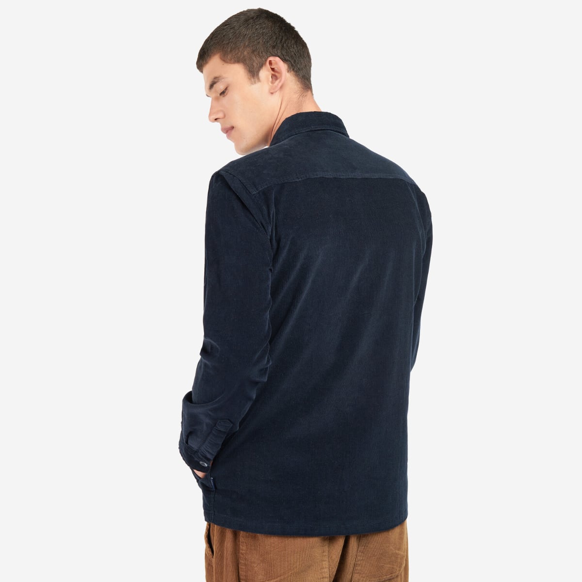 Barbour Warwick Men's Overshirt | Navy