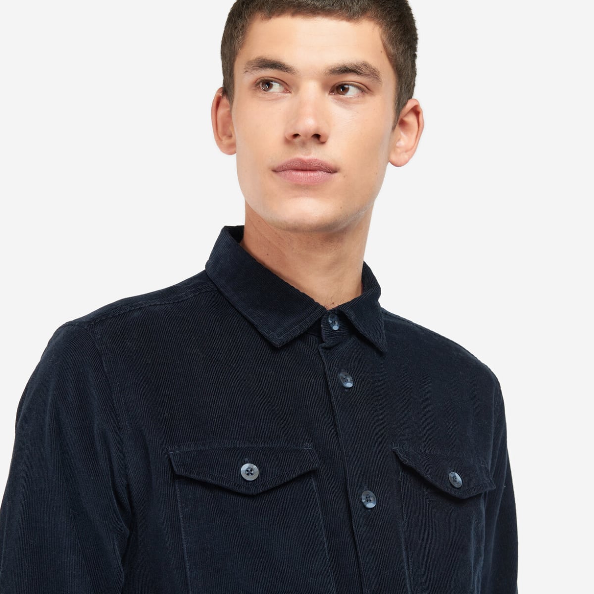 Barbour Warwick Men's Overshirt | Navy
