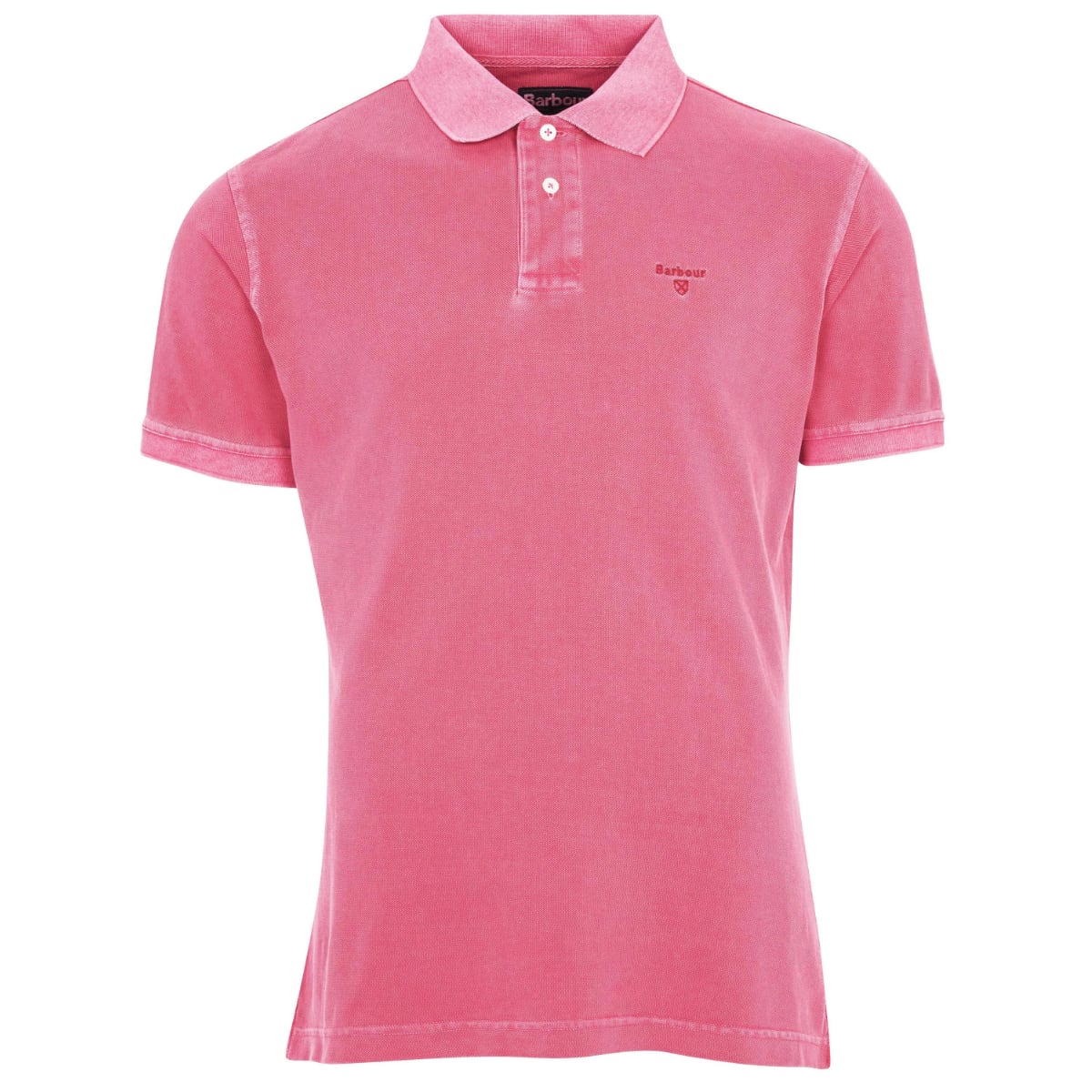 Barbour Washed Sports Polo | Fuscia