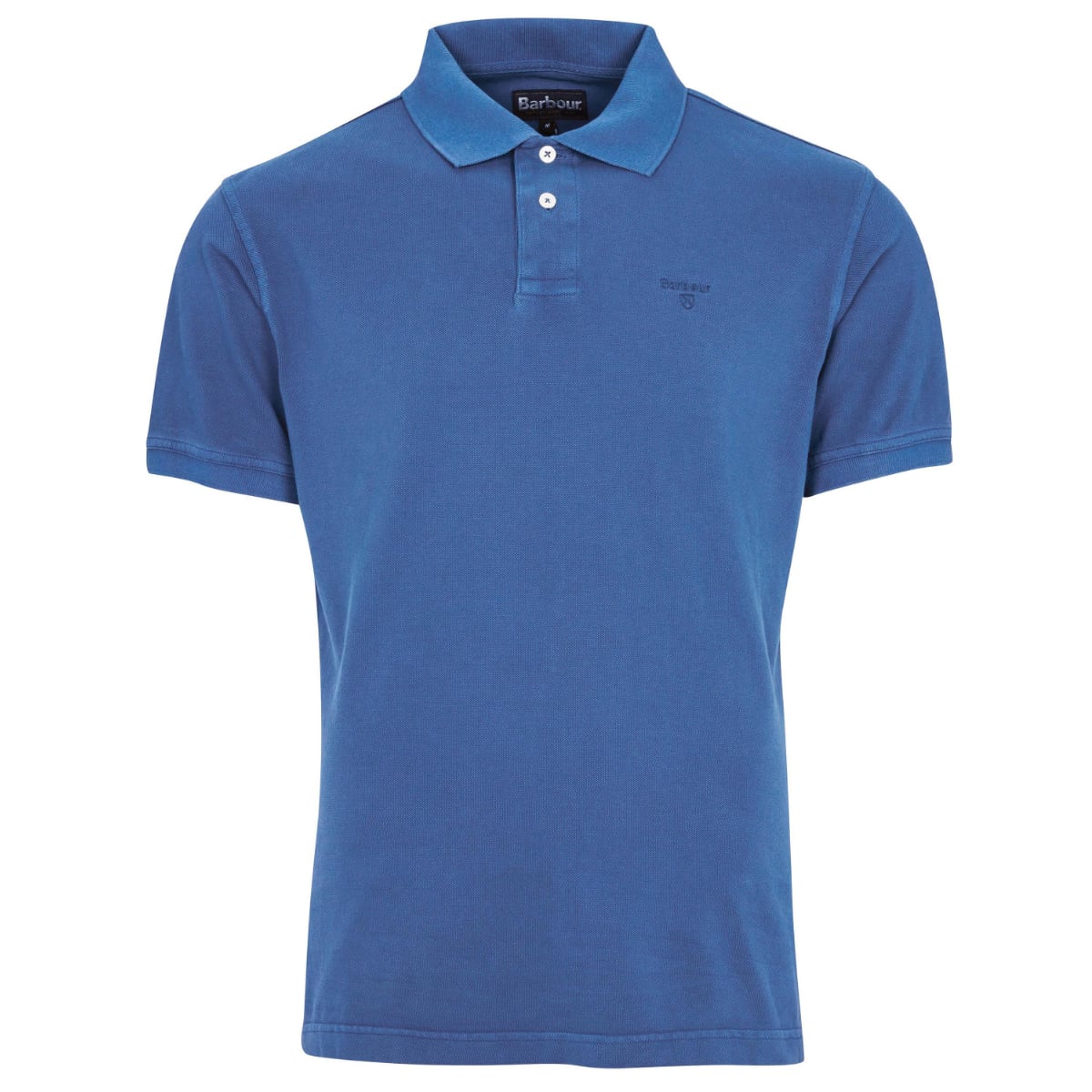 Barbour Washed Sports Polo | Marine Blue