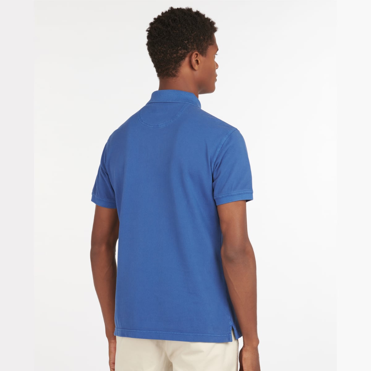 Barbour Washed Sports Polo | Marine Blue