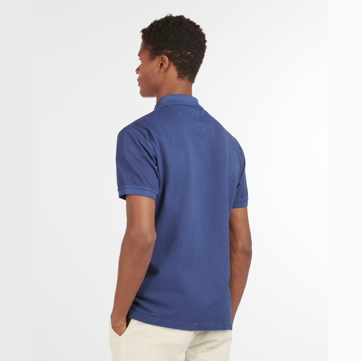 Barbour Washed Sports Polo | Navy