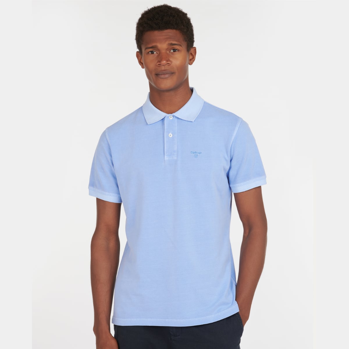 Barbour Washed Sports Polo | Sky