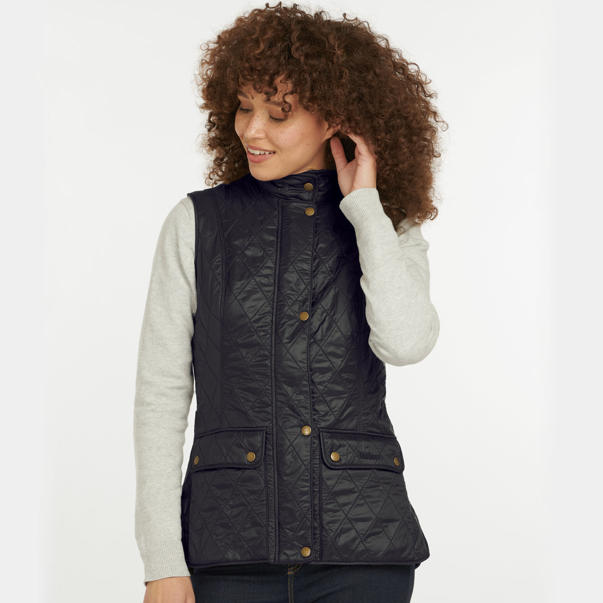 Barbour Wray Women's Quilted Gilet | Black