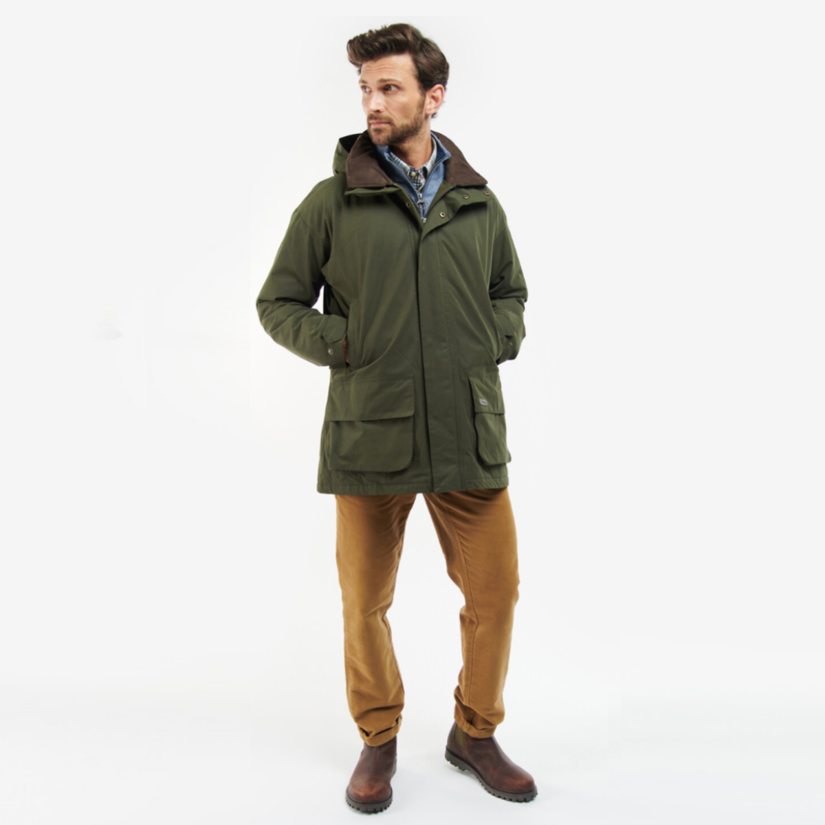 Barbour Beaconsfield Waterproof Men's Jacket | Olive