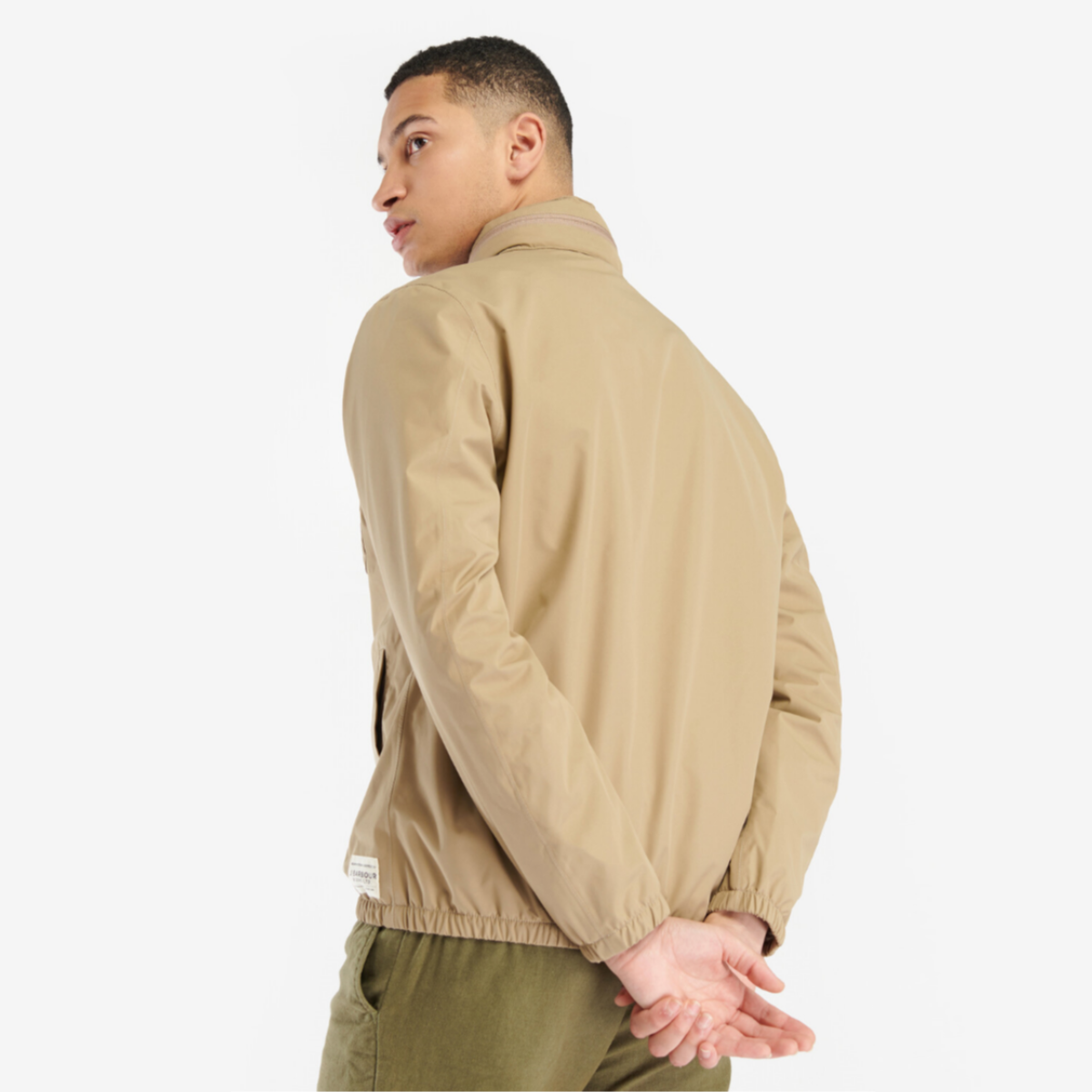 Barbour Hellend Men's Waterproof Jacket | Stone