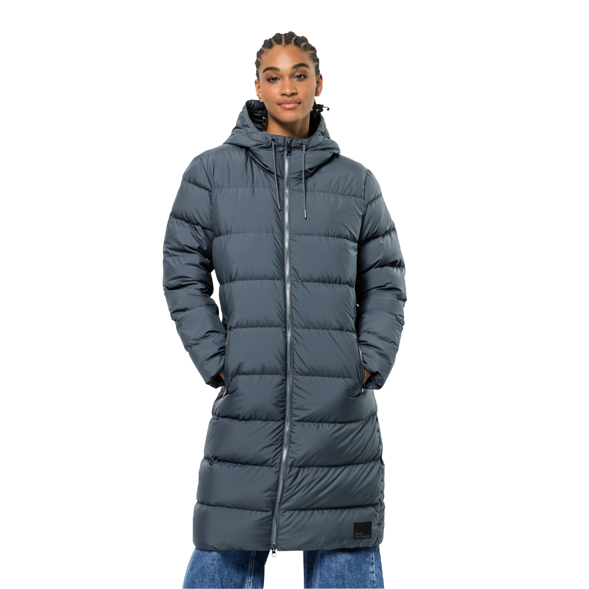Jack Wolfskin Frozen Palace Insulated Women's Coat | Slate Blue