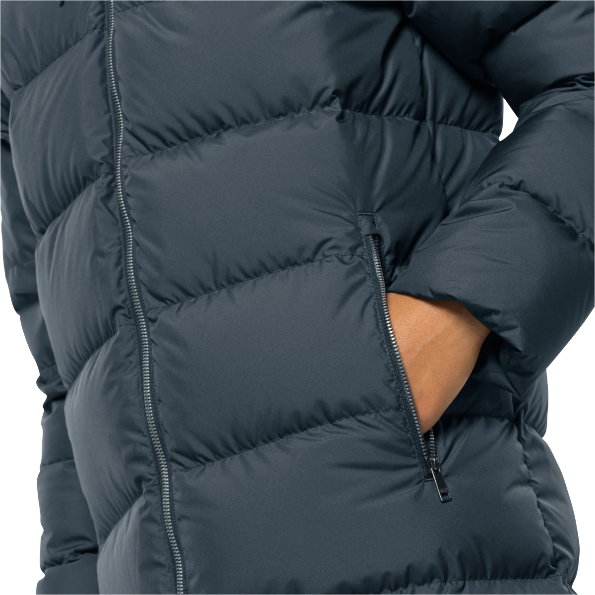 Jack Wolfskin Frozen Palace Insulated Women's Coat | Slate Blue